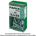 Caixa S 15 unid. Parafuso Rosca Chapa Autoperfurante. 3,9x25mm Fadix G-18116