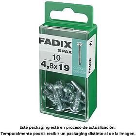 G-18126 : 18126 CAIXA S 10 unid. PARAFUSO ROSCA CHAPA AUTOPE...