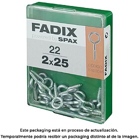 G-18018 : 18018 CAIXA M 22 uds. HEMBRILLA CERRADA CINC 2,0x2...