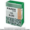 Caixa M 135 unid. Hembrilla Fechada Cinc 2,0x30mm Fadix G-18019