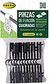 Pinça de Fixação Quadradas, Blister 12unid G-75776
