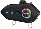 Energy Sistem Intercom Ride Intercomunicador para Capacete de Moto - Bluetooth 5.4 - Grande Capacidade de Bateria - Até 25 Horas de Uso - IPX6 - Função Intercom - Cor Preta 502066