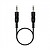 Cabo de Áudio Estéreo Nanocable Jack 3,5mm Macho a Jack 3,5mm Macho 1,50m - Cor Preta - imagem 1