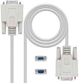Cabo Modem Série Nanocable DB9 Macho a DB9 Fêmea 6m - Cor ...