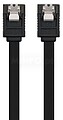 Cabo de Dados Nanocable SATA III 6Gbps com Ancoragens 0.50m - Cor Preta