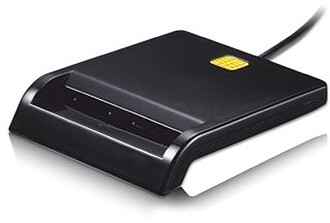 Leitor de DNIe USB Tooq - Cor Preta