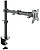 Suporte de Mesa Tooq com Braço Articulado para Monitor de 13”-32” - Giratório e Inclinável - Gestão de Cabos - Peso Máximo 8kg - VESA 100x100mm - Cor Preta - imagem 1