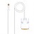 Conversor de Cabo Nanocable Mini DP Macho para DVI Macho 5m - Cor Branco - imagem 1