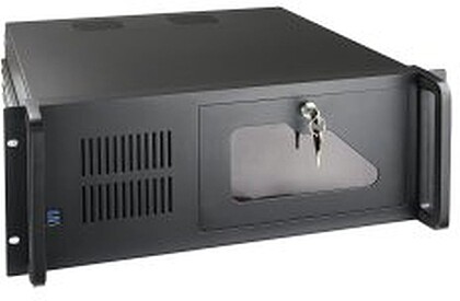 Caixa Tooq ATX de 4U para Montagem em Rack de 19” - 9x HDD3,5 + 2x HDD5.25 - Ventilador 120mm + 2 Ventiladores 80mm - 2x USB 3.0 - Cor Preta