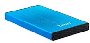 Tooq Caixa Externa HDD/SSD 2.5” até 9,5mm SATA USB 3.0 - Cor Azul