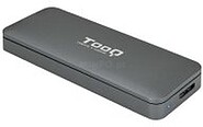 Tooq Carcaça Externa SSD M.2 NGFF USB-C - Cor Cinza