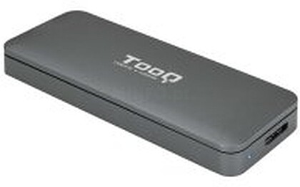 Tooq Carcaça Externa SSD M.2 NGFF USB-C - Cor Cinza
