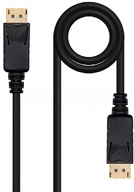 Cabo Nanocable DisplayPort - DP/M-DP/M - 0,5m - Cor Preto