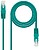 Cabo Nanocable Latiguillo RJ45 CAT.6 UTP AWG24 - 25 cm - Cor Verde - imagem 1