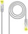 Cabo Nanocable Latiguillo LSZH Cat.6A SFTP AWG26 - 30cm - Cor Cinza - imagem 1