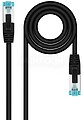 Cabo Nanocable Preto Cat.7 LSZH SFTP PIMF AWG26 25cm