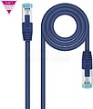 Cabo Nanocable Azul Cat.7 LSZH SFTP PIMF AWG26 25cm