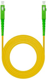 Cabo Fibra Óptica Nanocable SC/APC-SC/APC Monomodo LSZH 10m...