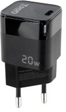 Carregador de Parede Tooq USB-C/PD 20W - Cor Preta