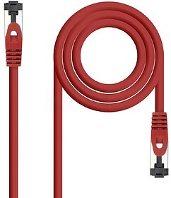 Nanocable Cabo Vermelho Latiguillo Cat.8.1 2Ghz LSZH SSTP AW...