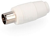 Conector de TV 9,5 mm. Reto Embalado Edm E50001