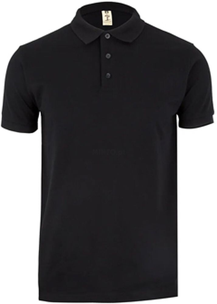 MPreto : Polo Manga Curta Adulto Preto Tamanho M MK215CV