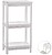 Estante de Plástico 3 Prateleiras Branca 35,5x23x75 cm Balette G-77296 - imagem 1