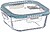 Fiambrera Borosilicato Quadrada Hermética 800 ml G-78899 - imagem 1