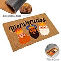 Tapete de boas-vindas três reis magos 70 x 40 cm G-68721