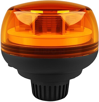 G-36509 : 36509 MINI FAROL ROTATIVO FIXO LED, BASE ROSCADA, 12 V-24 V