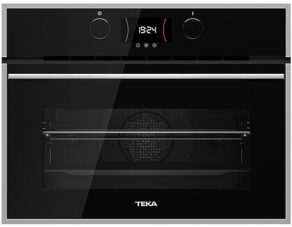 FORNO ENCASTRAR TEKA - HLC 8400 BK E01 - PRETO : CLASSE A+ - MULTIFUNÇÕES ( 9) - ELÉTRICO - HYDROCLEAN - 44LTS - PRETO