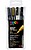 Posca PC-5M Pack de 4 Marcadores de Pintura - Ponta de Bala 1.8-2.5mm - Tinta Base Água - Não Permanente - Resistente à Luz - Cores Azul, Vermelho, Amarelo e Preto 182634681 - imagem 1
