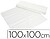 TOALHETES DE PAPEL BRANCO EM FOLHAS 100X100 CM CAIXA DE 400 Preco Uni. venda multiplos 1 10110124 - imagem 1