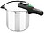 Olha a Pressão Rápida Quick Monix 22CM 4+6L Aço Inoxidável 18/10 2 Níveis Selecionáveis de Pressão M560005 - imagem 1