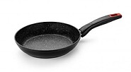 Chapa Monix Titan Rock 24CM Espessura Base 4MM Indução Total Preto M810024