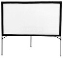 Approx. Ecrã de Projeção Portátil 77” - Superfície de Tela Branco Mate - Para Interior e Exterior - Formato 16: 9 - Bolsa de Transporte APPPB77X