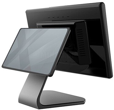 Approx. Ponto de Venda com Ecrã Capacitivo 15.6” + Visor 10.1” Intel Celeron N5095 QC 2.0GHz - 8GB DDR4 - 256GB SSD - Altifalantes - WiFi, Bluetooth, RJ45, HDMI, USB 2.0, USB 3.0, COM, Áudio - Cor Preto APPTPV05NVFDG8-256