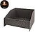 Cesta Queimador Pelletes 30x25x17cm Imex EL Zorro G-73051 - imagem 1