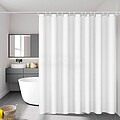 Cortina de Banho Básica Branca 140 x 180 cm G-68554