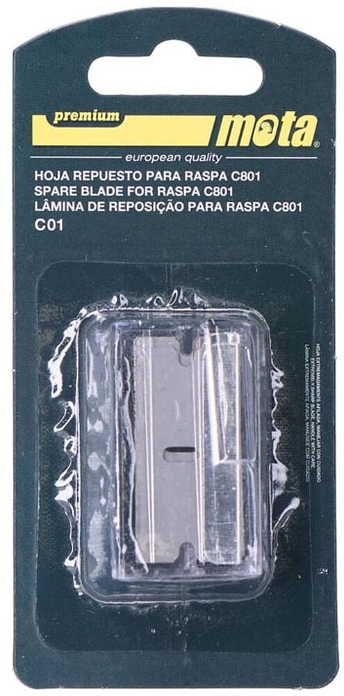 Paquete 10 Folhas para Raspador C01 Mota G-39491