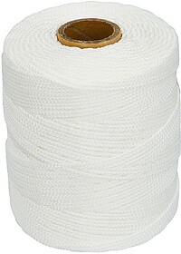 Corda Trencilla Polipropileno Branco (Bobina 200 Metros)