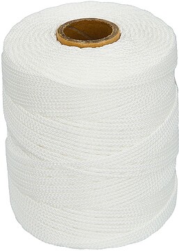 Corda Trencilla Polipropileno Branco (Bobina 200 Metros)