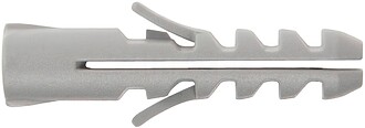 Taco Nylon Tradicional Cinza 8 mm. (Caixa de 100 peças) Tac...
