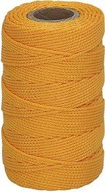 Amarelo do polypropylene da trança de corda (bobina de 100 ...