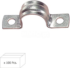 Agrafo Metálica 2 Patas 12 mm. Wolfpack CAIXA 100 unidades