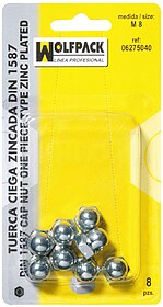 Porca da bolha DIN1587 M05 (unidade: 10pcs)