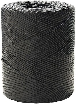 RÁFIA corda bobina 750grm - preto