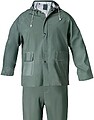 Fato de Água Impermeável Verde PVC Tamanho 8-XL