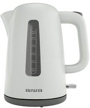 AKT-2000 : HERVIDOR AIWA MIZUCHI AKT-2000 2200W CAPACIDAD 1.7L VENTANA DE NIVEL BLANCO