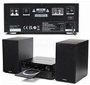 Micro Cadena Aiwa MSBTU-550BK 50W Rms CD Rádio Aux USB Cor Preto